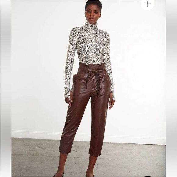 Commando faux leather paperbag pants - Picture 1 of 7